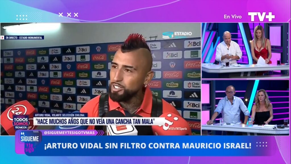 Mauricio Israel arremetió contra Arturo Vidal luego de ser tildado de "payasito de la tele"