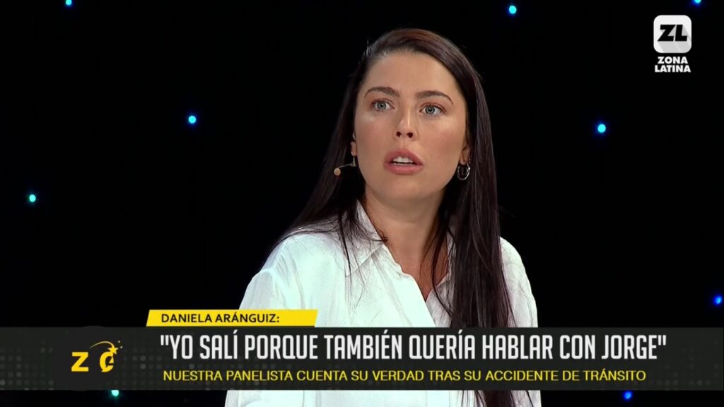 Daniela Aránguiz habló del accidente que sufrió luego de fuerte discusión con Jorge Valdivia