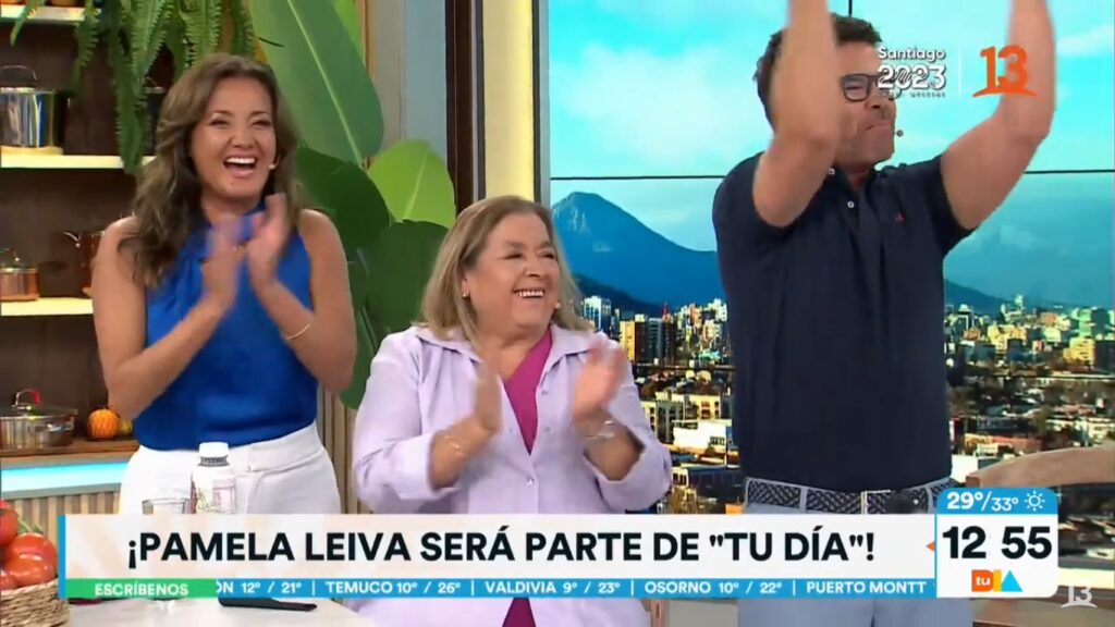 Pamela Leiva con peguita nueva: se sumó como panelista de Tu Día