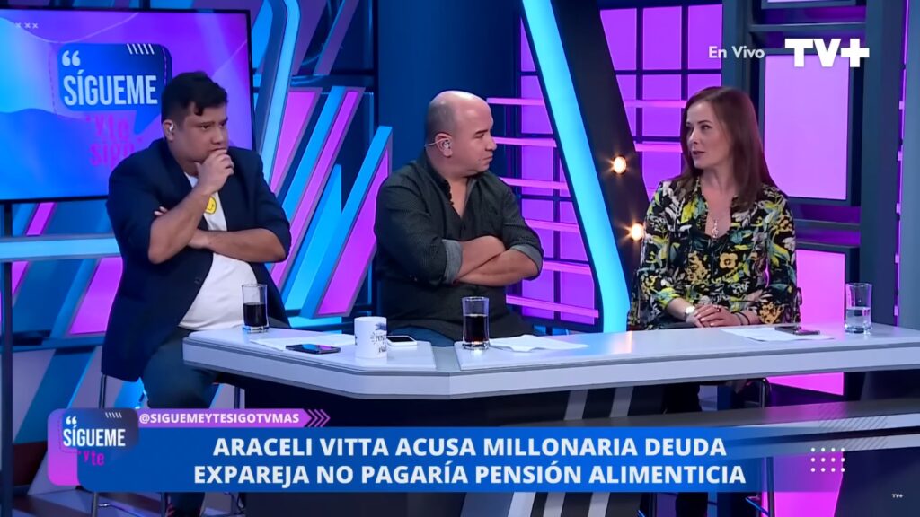 Araceli Vitta acusó al cantante Daniel Guerrero de millonaria deuda por pensión de alimentos